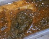 A picture of step 4 of Dum seekh qeema.