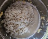 A picture of step 1 of Chana dal idli.