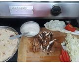 A picture of step 7 of Chicken Shawarma / Homemade Kuboos.