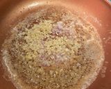 A picture of step 2 of Shrimp scampi.