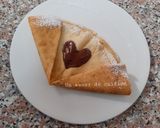 A picture of step 7 of Nutella Love Crêpes ❤.