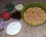 A picture of step 1 of Chanachaat with my style.