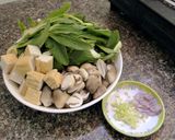 Hình bước làm 1 của món Chay thanh đạm