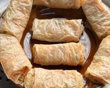 Foto langkah ke 5 dari resep Lumpia Ayam Udang Kulit Tahu Kukus.