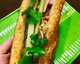 Hình bước làm 5 của món Bánh mì dân tổ 1 ổ no căng
