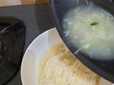 Misoa Kuah Nyemek isi Bakso Siomay Telur Sayur
