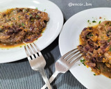 Foto del paso 11 de la receta: Ternera con salsa de cebolla y mandarina al Pedro Ximénez