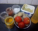 A picture of step 4 of Varat kai aloo puri.