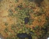 A picture of step 6 of Veg pulao.