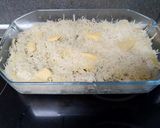 Une image de l'étape 6 de Gratin de pommes de terre, haricots, lardons.
