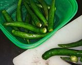 Foto langkah ke 1 dari resep Acar Cabe Hijau.