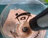 Foto langkah ke 4 dari resep Es Lumut Coklat.