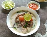 Foto langkah ke 6 dari resep Sop Kepala Kambing Kuah Susu.