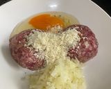 A picture of step 2 of Hambagu(Japanese hamburger)|Made easy.