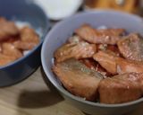 Foto langkah ke 6 dari resep Salmon Mentai Rice.