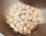 A picture of step 2 of Curry Chicken.