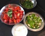 Creamy capsicum sabji recipe step 1 photo