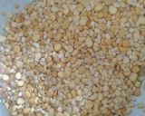 A picture of step 1 of Rajesthani Panchmel Daal.