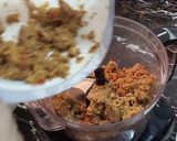 A picture of step 4 of Shikum Puri kebab🍘.