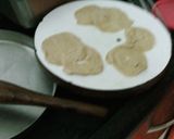 A picture of step 3 of Sattpuda with hot milk.