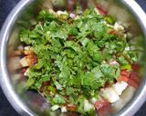 A picture of step 6 of Chana Chat.