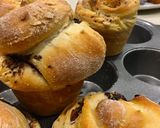 Φωτογραφία βήματος 9 της συνταγής Cruffins με φουντούκια και πραλίνα φουντουκιού με σοκολάτα υγείας