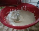 A picture of step 5 of Sponge lemon cake#festivecontest#Mombasa.