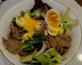 Hình bước làm 9 của món SaLad Bò xào (không dấm)