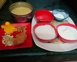 A picture of step 1 of Halwai style modak.