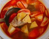 Hình bước làm 2 của món Bún chả cá