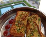 கார்லிக் சீஸ் சான்விச் (Garlic Cheese Sandwich Recipe in Tamil) ரெசிபி ஸ்டேப் 3 புகைப்படம்