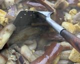Foto langkah ke 4 dari resep Oseng Terong Tahu Ayam Bakso.