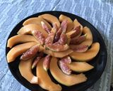 Une image de l'étape 1 de Melon aux figues du jardin.