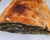 Foto del paso 7 de la receta: Rulo de espinacas con queso de cabra y champiñones