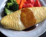 Oyster Sauce Omu-rice (Omelette Rice) recipe step 5 photo