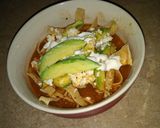 A picture of step 6 of Tortilla Soup.