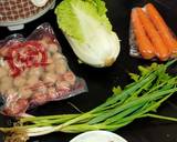 Foto langkah ke 1 dari resep Sop bakso & sayur.