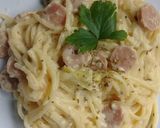 Foto langkah ke 3 dari resep Pasta Carbonara.