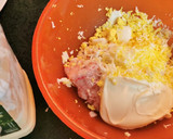 Foto del paso 3 de la receta: Pincho Donosti (Ensaladilla de Txaka y Langostinos)