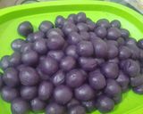 Foto langkah ke 3 dari resep Kolak biji salak ubi ungu.