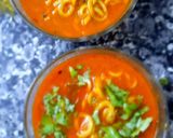 A picture of step 5 of Soupy noodles.