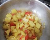 A picture of step 5 of Mix veggies gravy.