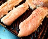 Foto del paso 1 de la receta: Chernia a la plancha con patatas españolas