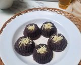 Foto langkah ke 8 dari resep Bolu Ubi Ungu Kukus Vla Keju.