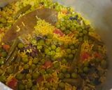 A picture of step 6 of Green peas and potato pulao.