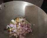 A picture of step 2 of Carrot Daliya.