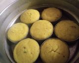 A picture of step 4 of Dhokla from leftover kadhi..