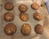 Cookies mit weißer Schokolade und Walnüssen Rezeptschritt 3 Foto