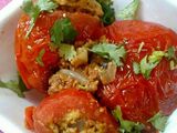 भरवाँ टमाटर (Bharwa Tamatar recipe in Hindi)