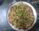 A picture of step 2 of Ammi wala Pasta.